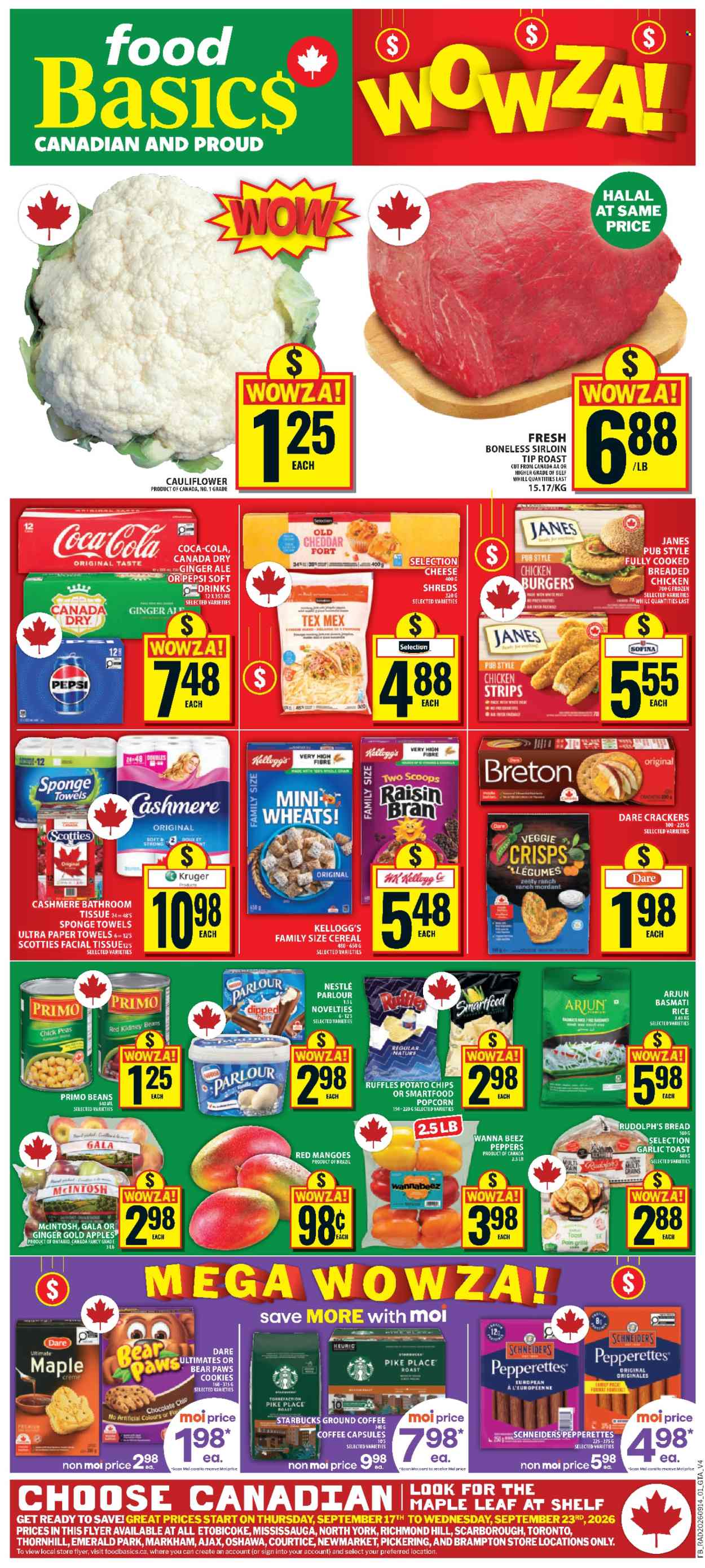 Circulaire Food Basics - 17 Septembre 2026 - 23 Septembre 2026. Page 1
