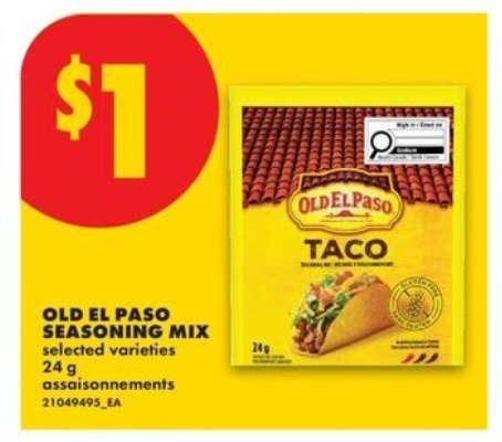 Old El Paso seasoning mix