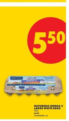 Naturegg Omega 3 Large White Eggs