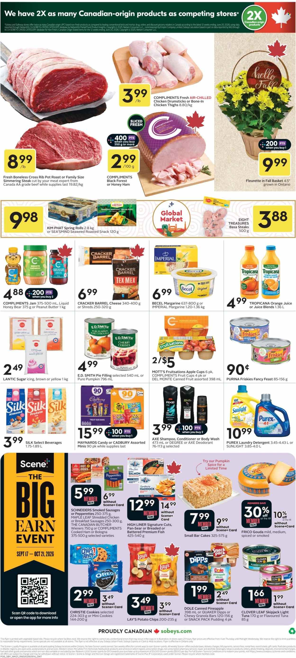 Circulaire Sobeys - 17 Septembre 2026 - 23 Septembre 2026. Page 3