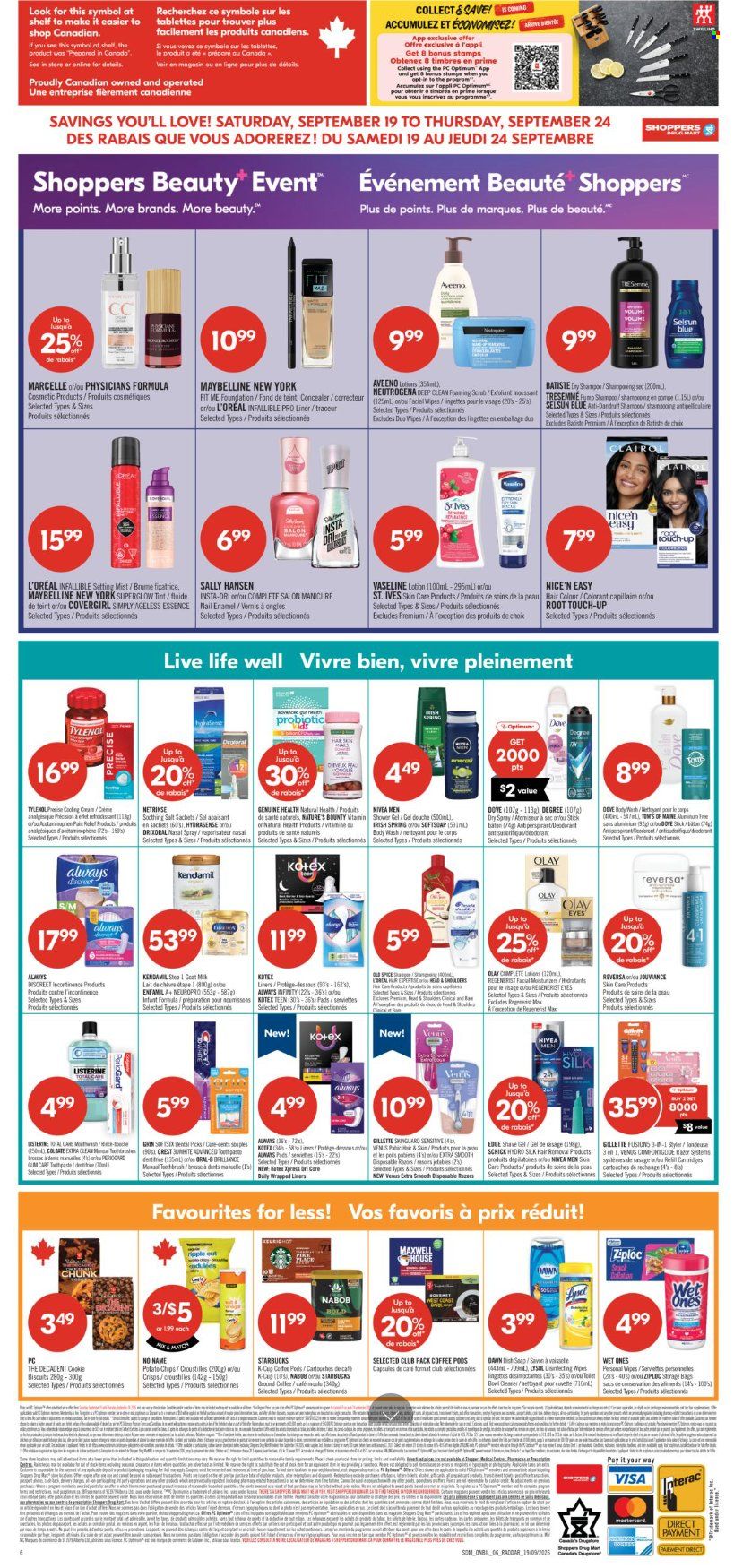 Circulaire Shoppers Drug Mart - 19 Septembre 2026 - 24 Septembre 2026. Page 2