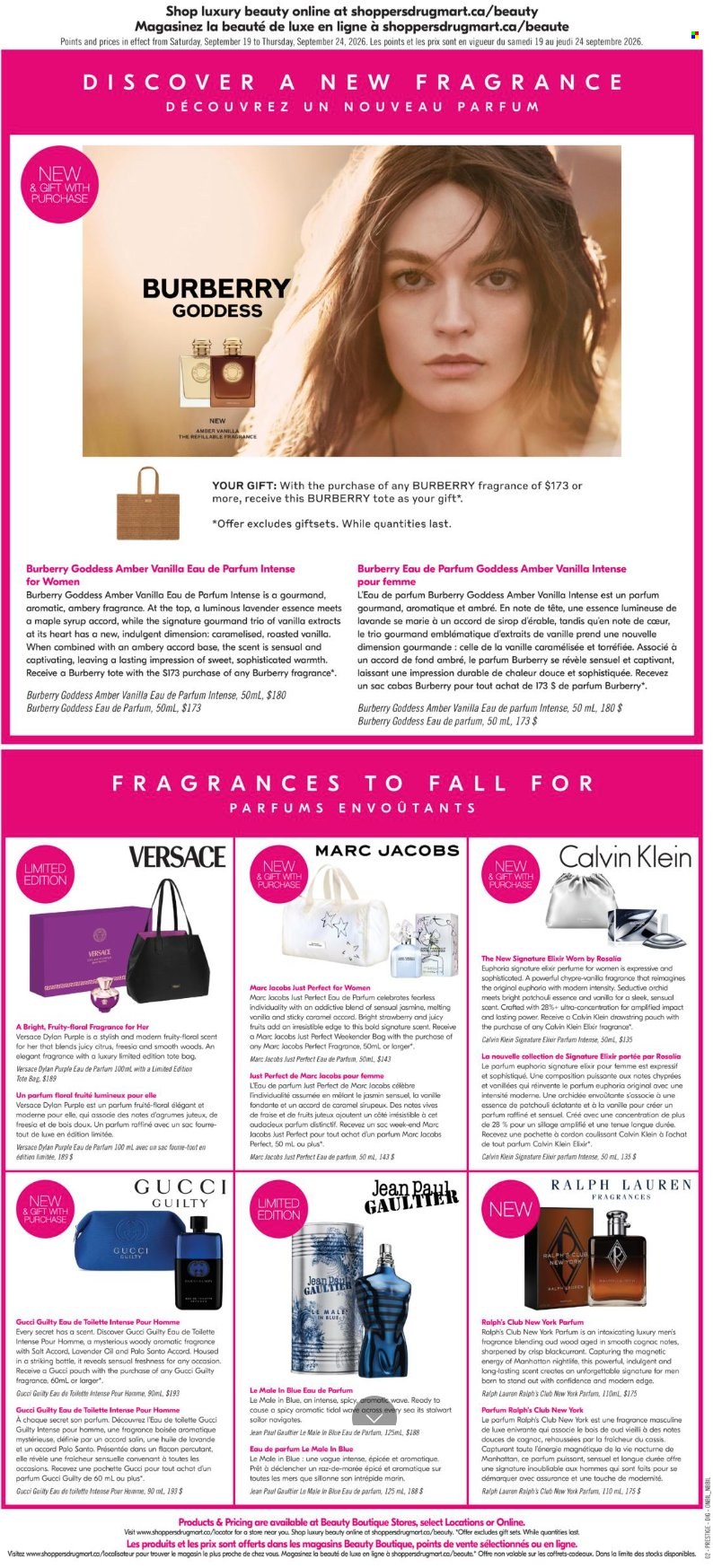 Circulaire Shoppers Drug Mart - 19 Septembre 2026 - 24 Septembre 2026. Page 13