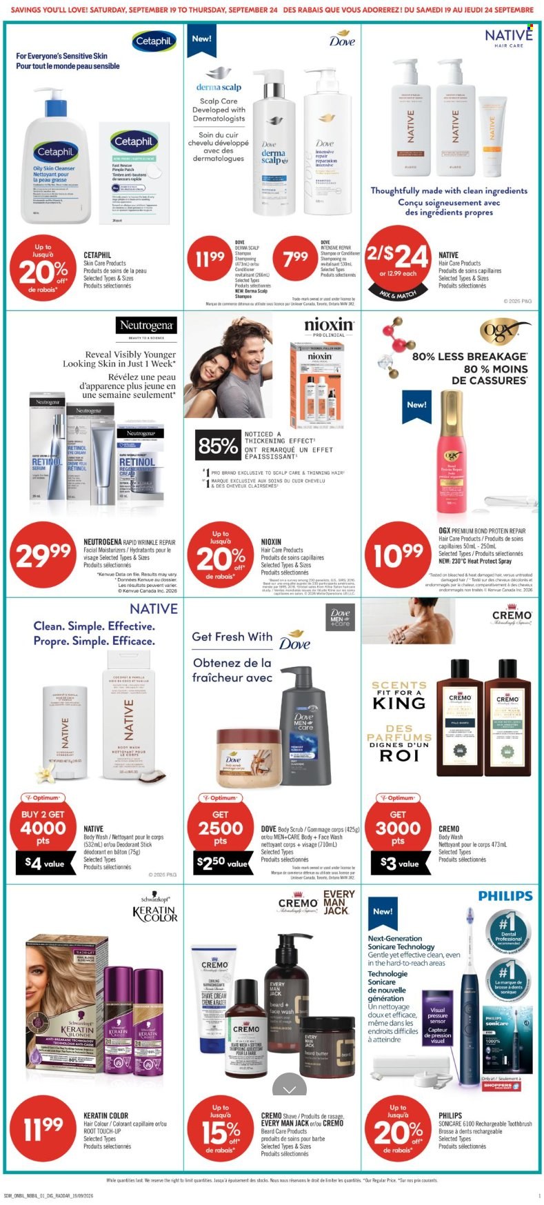 Circulaire Shoppers Drug Mart - 19 Septembre 2026 - 24 Septembre 2026. Page 14