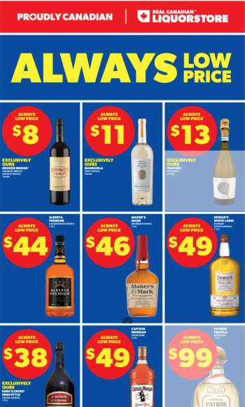 Circulaire Real Canadian Liquorstore - 21 Septembre 2026 - 29 Septembre 2026.