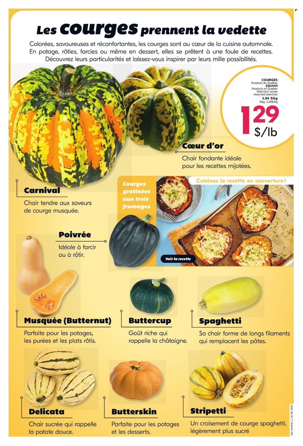 Circulaire IGA - 24 Septembre 2026 - 14 Octobre 2026. Page 2