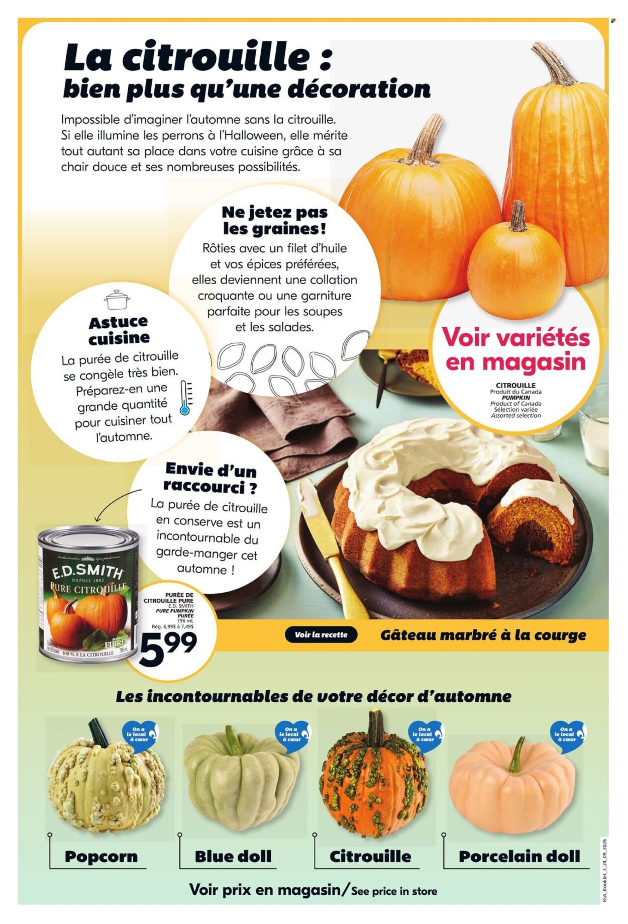 Circulaire IGA - 24 Septembre 2026 - 14 Octobre 2026. Page 3
