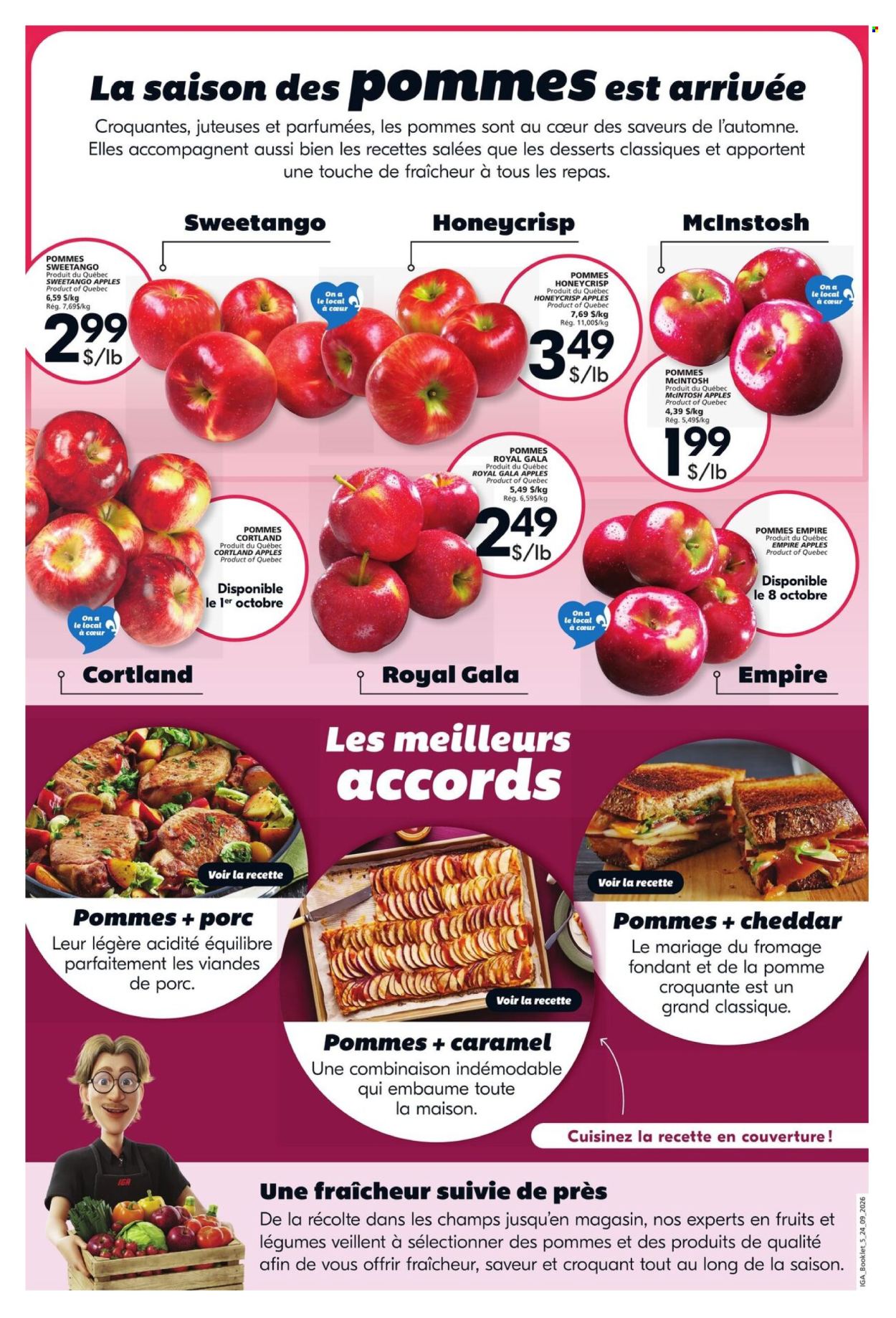 Circulaire IGA - 24 Septembre 2026 - 14 Octobre 2026. Page 5