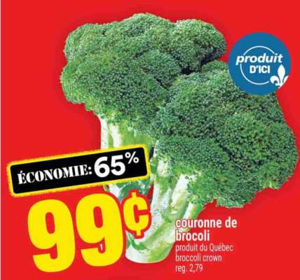 COURONNE DE BROCOLI