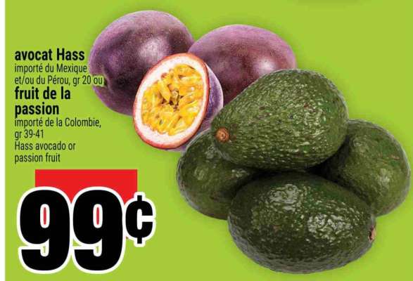 avocat Hass ou fruit de la passion