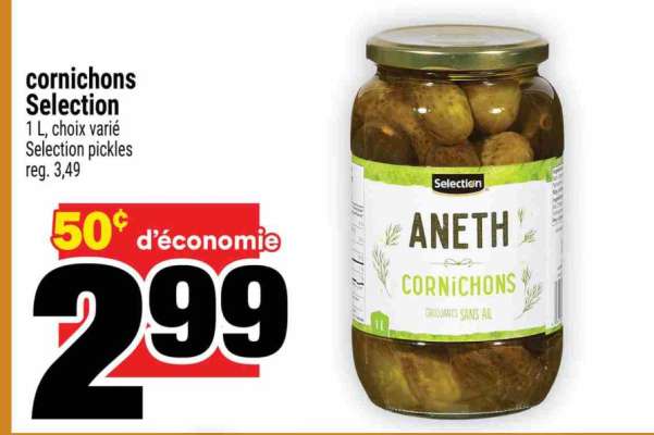 CORNICHONS SELECTION