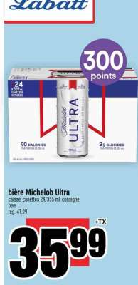 BIÈRE MICHELOB ULTRA