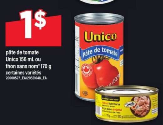 Unico pâte de tomate