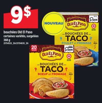 bouchées Old El Paso