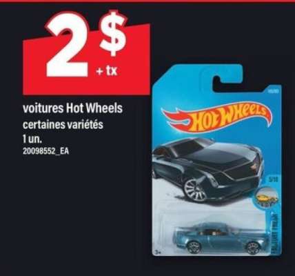 voitures Hot Wheels