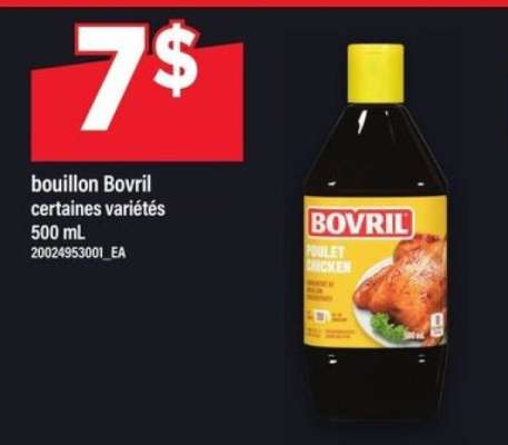 bouillon Bovril