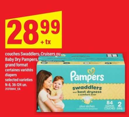 Pampers Swaddlers