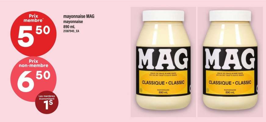 mayonnaise MAG