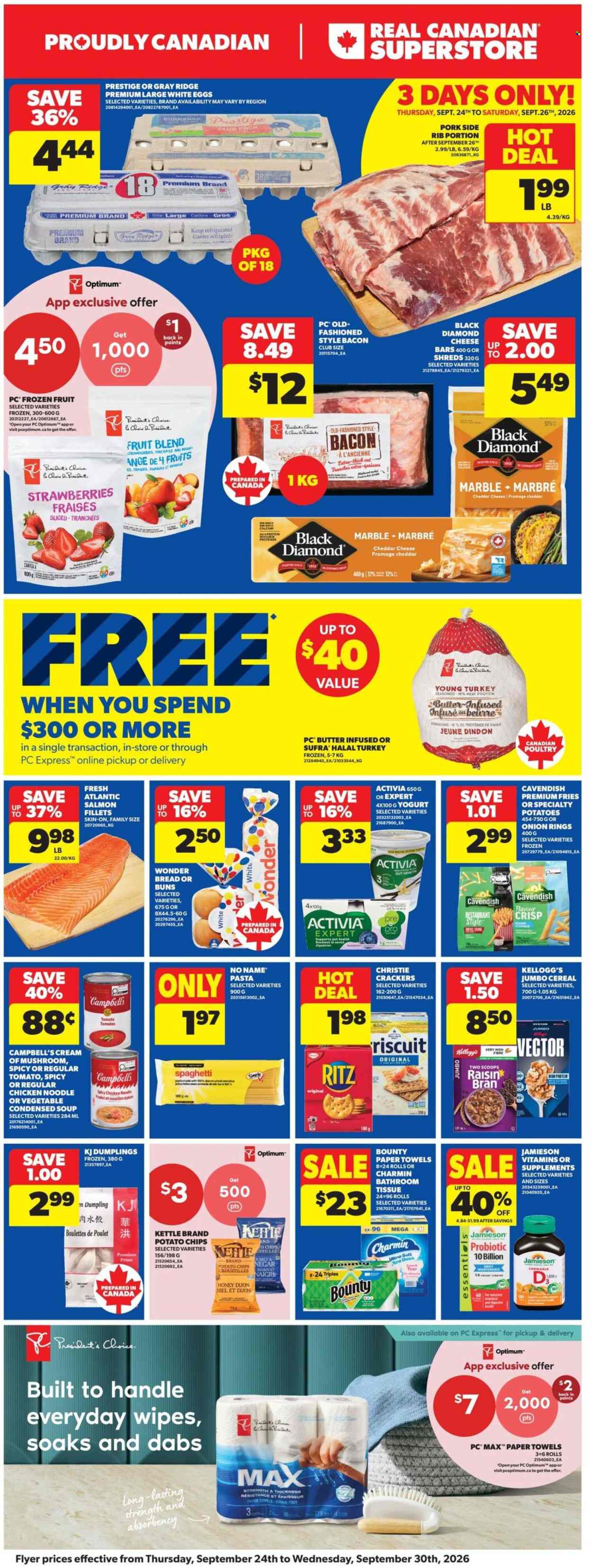 Circulaire Real Canadian Superstore - 24 Septembre 2026 - 30 Septembre 2026. Page 1
