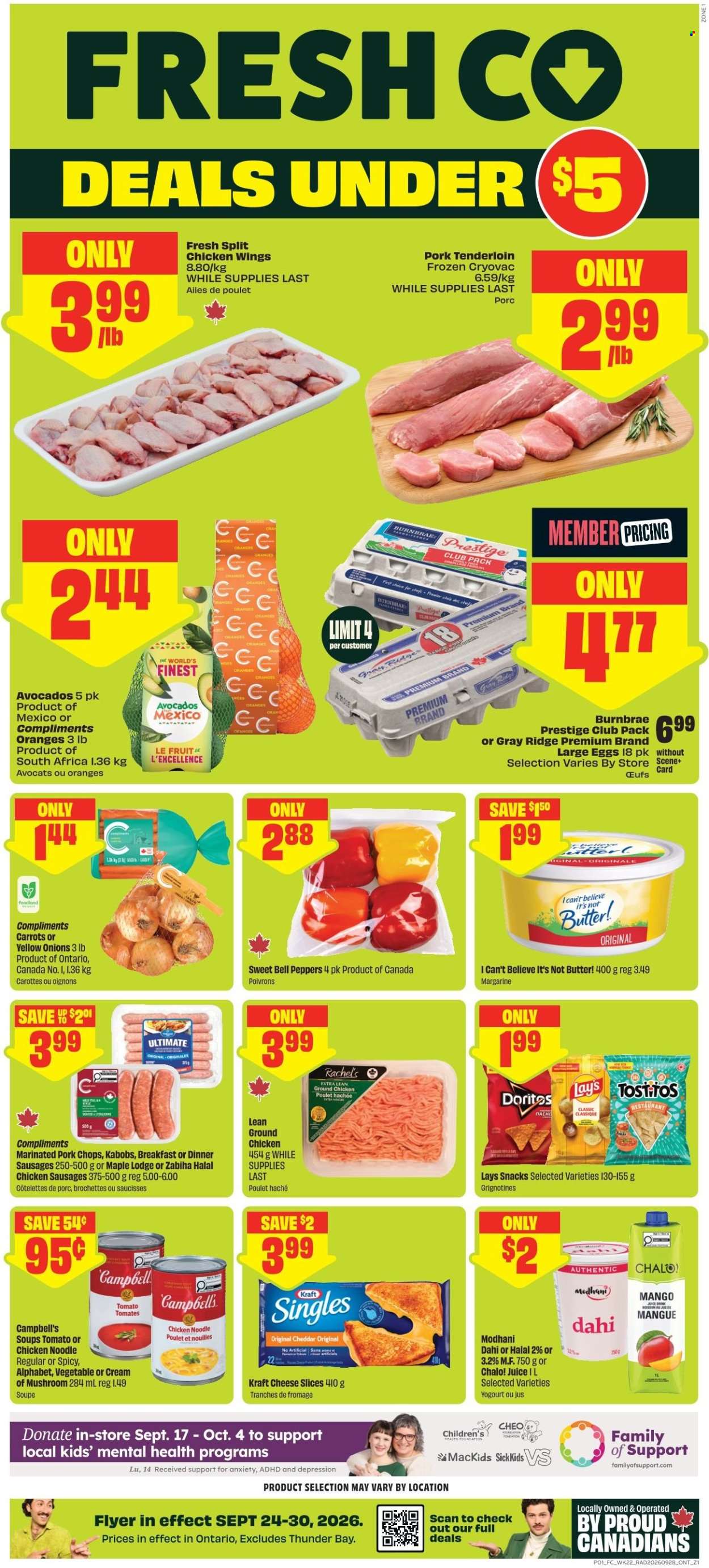 Circulaire FreshCo. - 24 Septembre 2026 - 30 Septembre 2026. Page 1