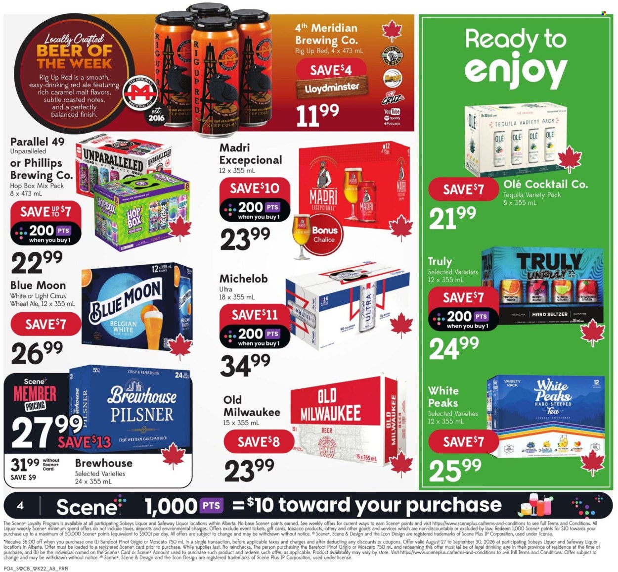 Circulaire Sobeys Liquor - 24 Septembre 2026 - 30 Septembre 2026. Page 5