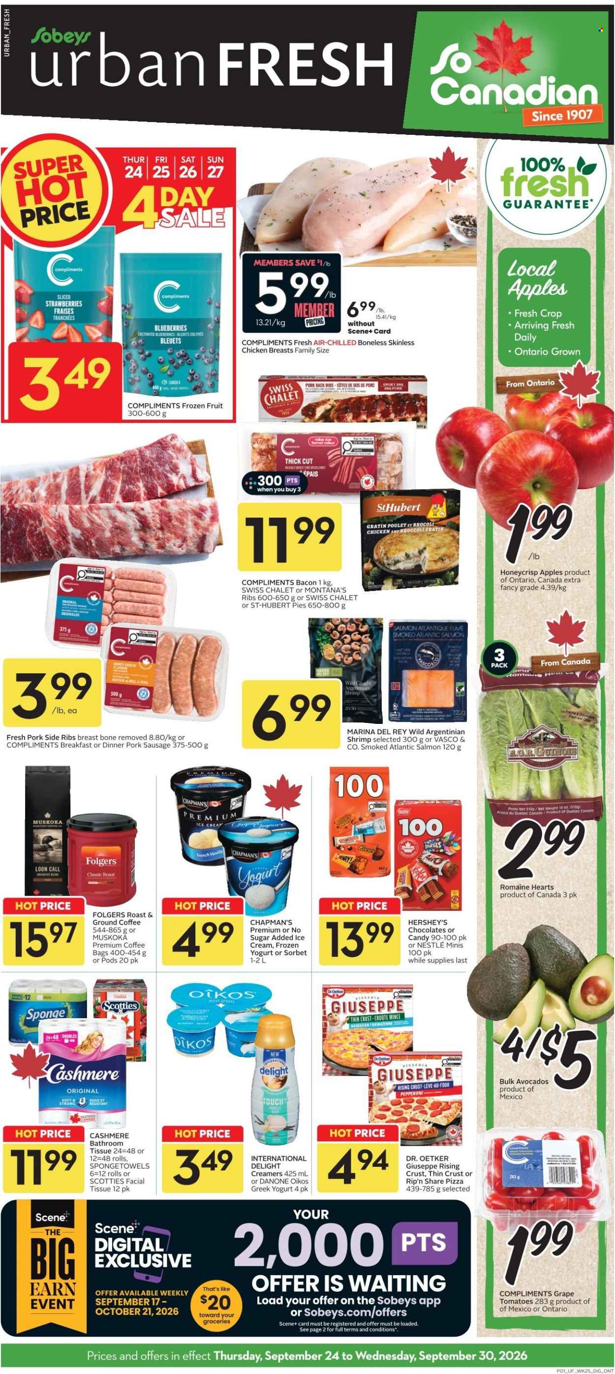 Circulaire Sobeys Urban Fresh - 24 Septembre 2026 - 30 Septembre 2026. Page 1