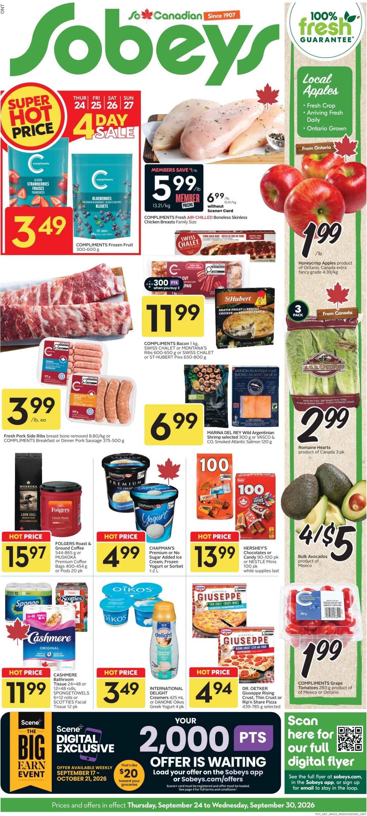 Circulaire Sobeys - 24 Septembre 2026 - 30 Septembre 2026. Page 1