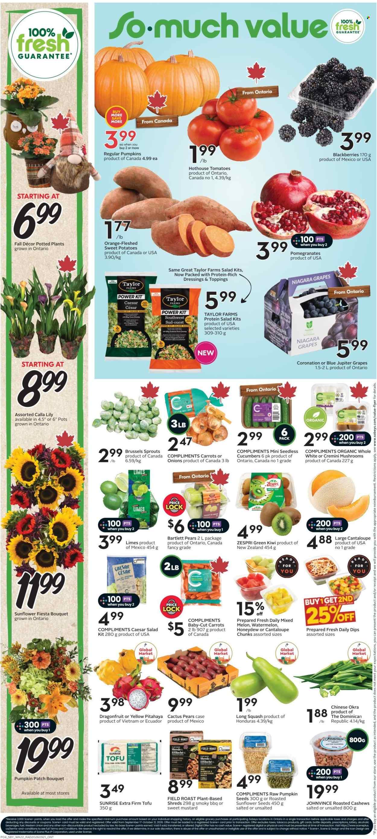 Circulaire Sobeys - 24 Septembre 2026 - 30 Septembre 2026. Page 6