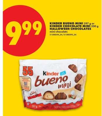 KINDER BUENO MINI 297 g / KINDER CHOCOLATE MINI 330 g