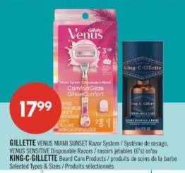GILLETTE VENUS MIAMI SUNSET Razor System