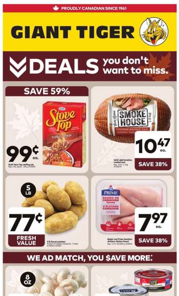 thumbnail - Circulaire Giant Tiger - Weekly Flyer