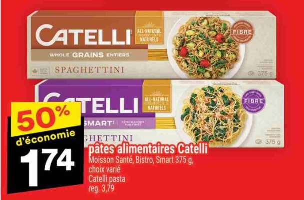 PÂTES ALIMENTAIRES CATELLI