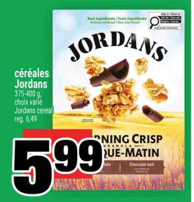 céréales Jordans