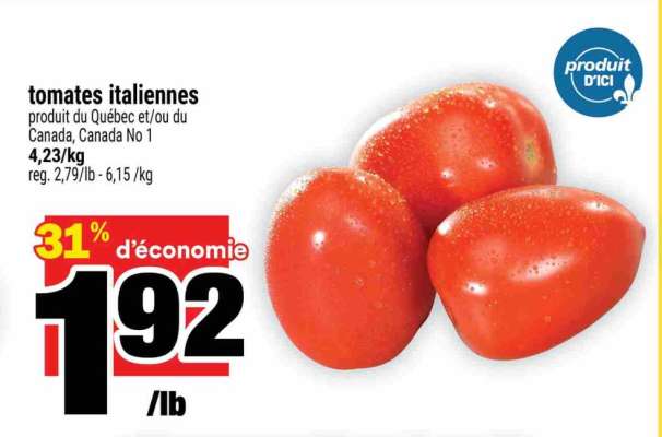 TOMATES ITALIENNES