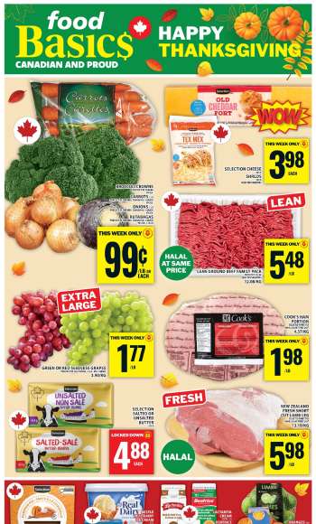 thumbnail - Circulaire Food Basics - Weekly Flyer