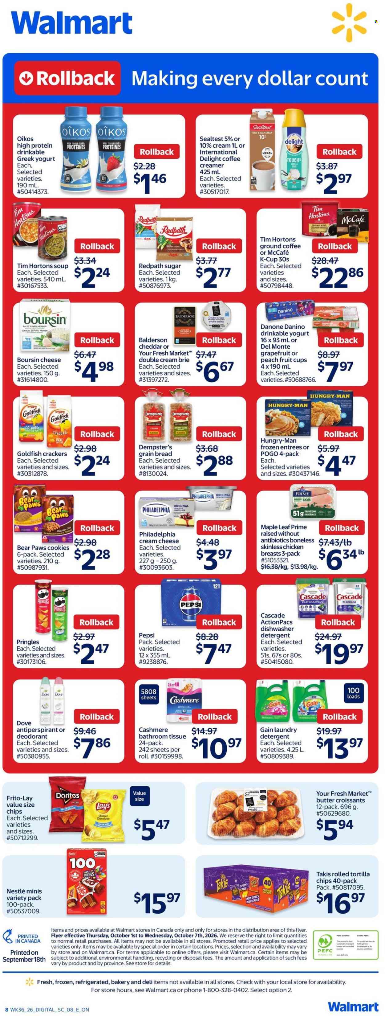 Circulaire Walmart - 01 Octobre 2026 - 07 Octobre 2026. Page 2