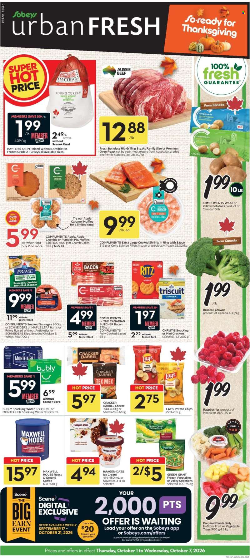 Circulaire Sobeys Urban Fresh - 01 Octobre 2026 - 07 Octobre 2026.