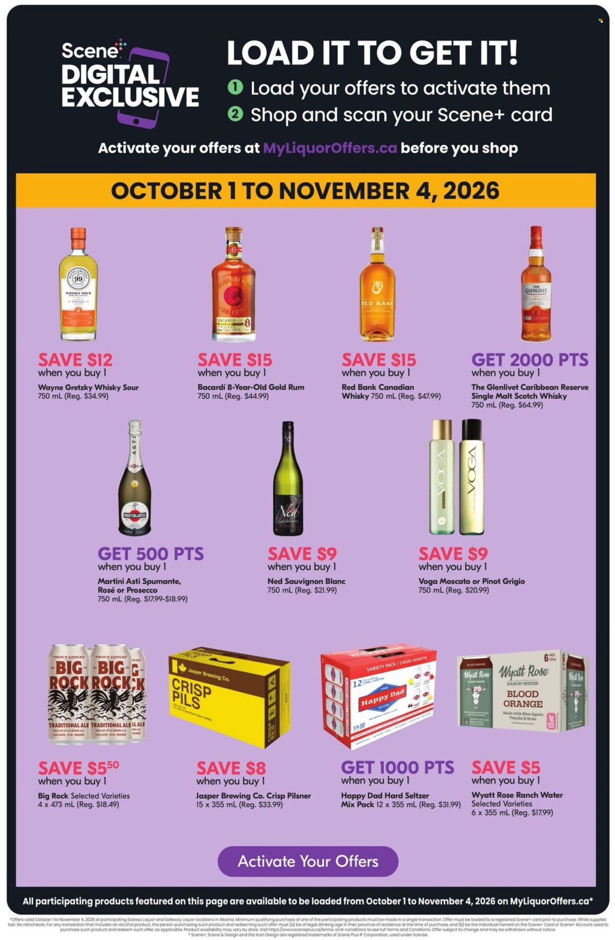 Circulaire Sobeys Liquor - 01 Octobre 2026 - 07 Octobre 2026. Page 6