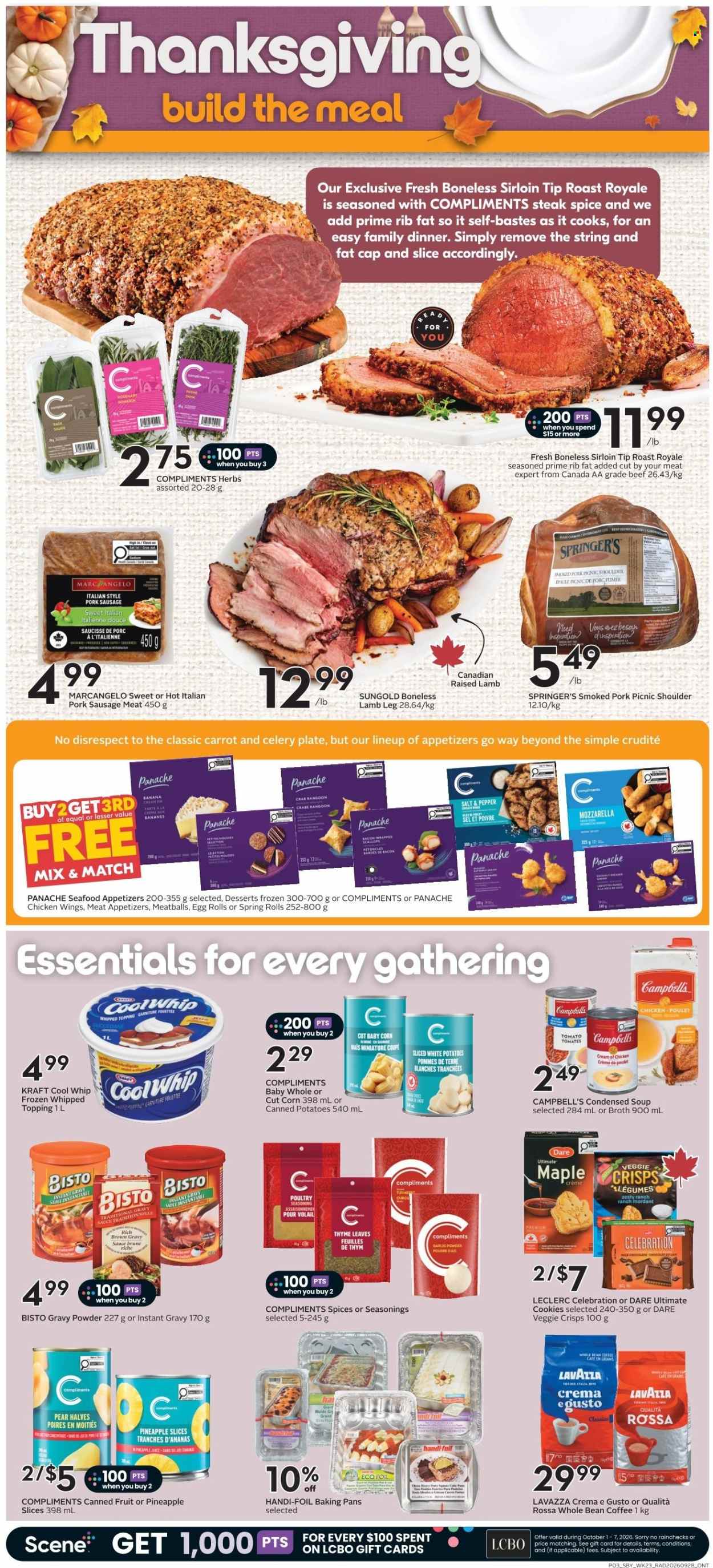 Circulaire Sobeys - 01 Octobre 2026 - 07 Octobre 2026. Page 5