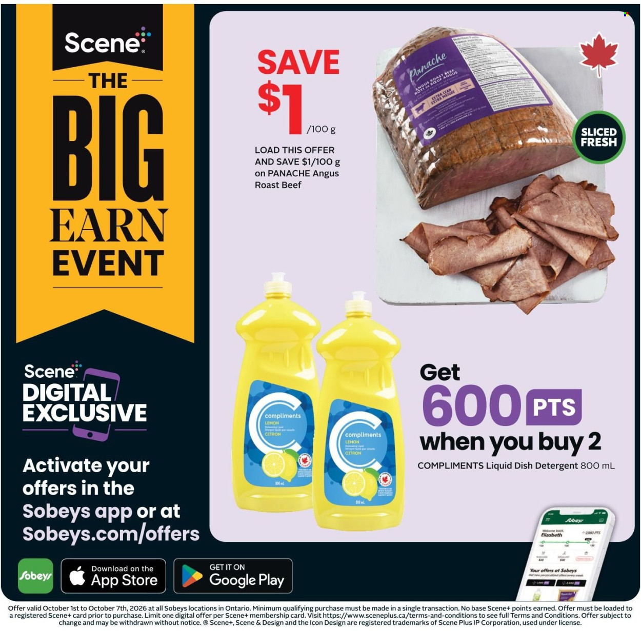 Circulaire Sobeys - 01 Octobre 2026 - 07 Octobre 2026. Page 12