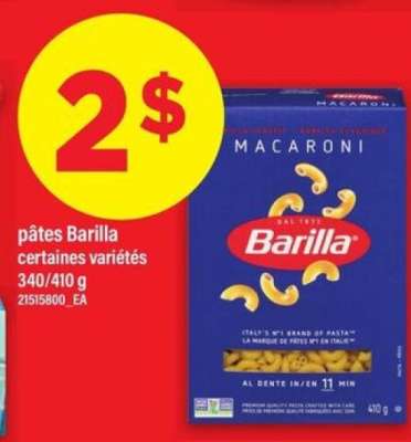 PÂTES BARILLA