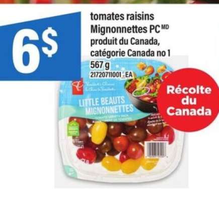 tomates raisins Mignonnettes PC