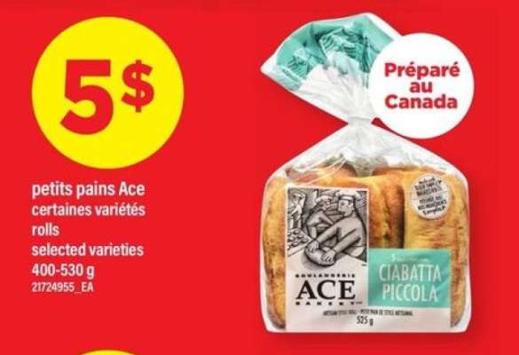 petits pains Ace