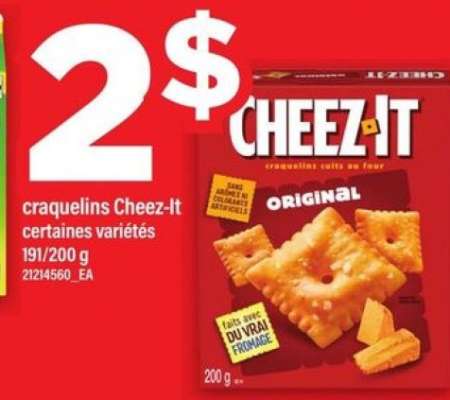 craquelins Cheez-It