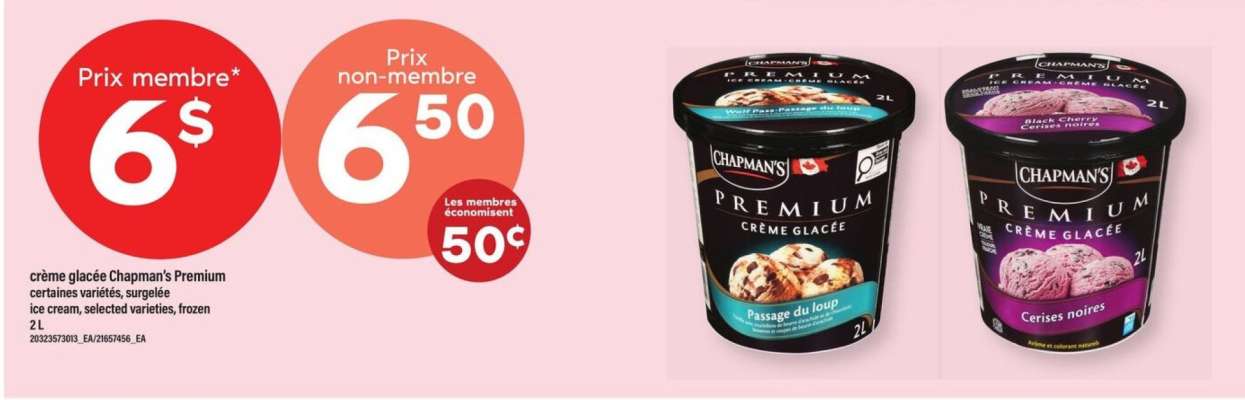 Chapman's Premium Crème Glacée