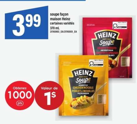 soupe façon maison Heinz