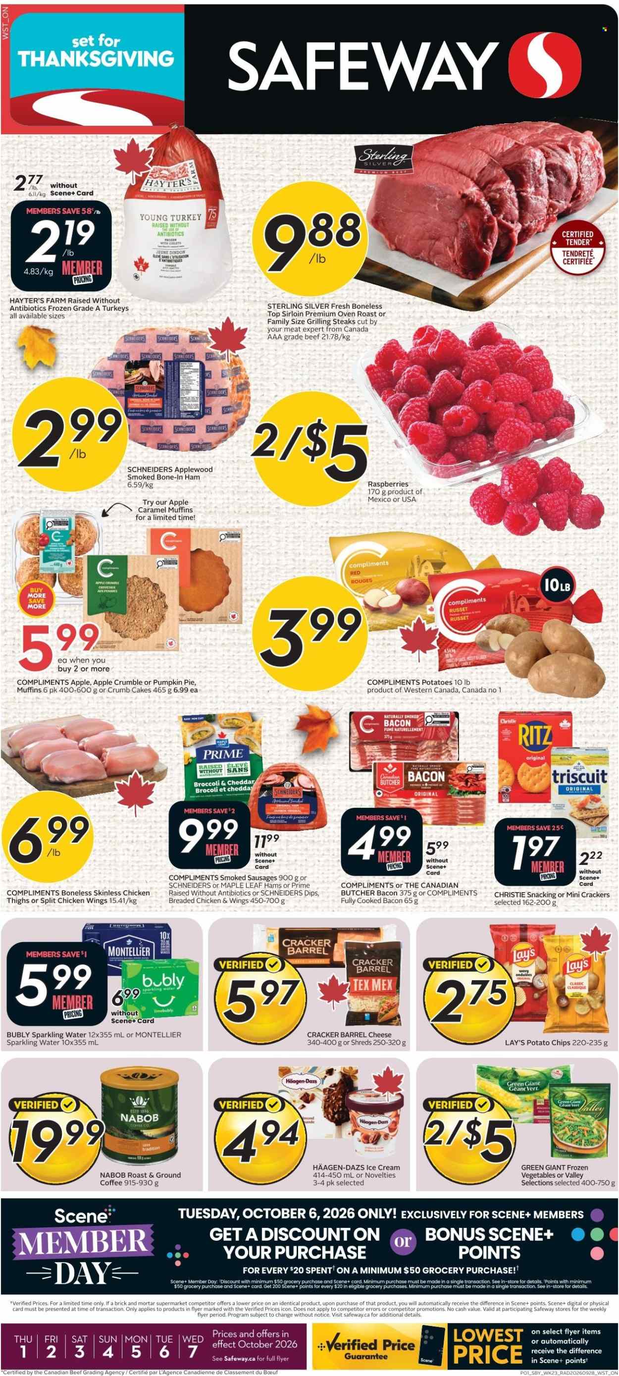 Circulaire Safeway - 01 Octobre 2026 - 07 Octobre 2026. Page 1