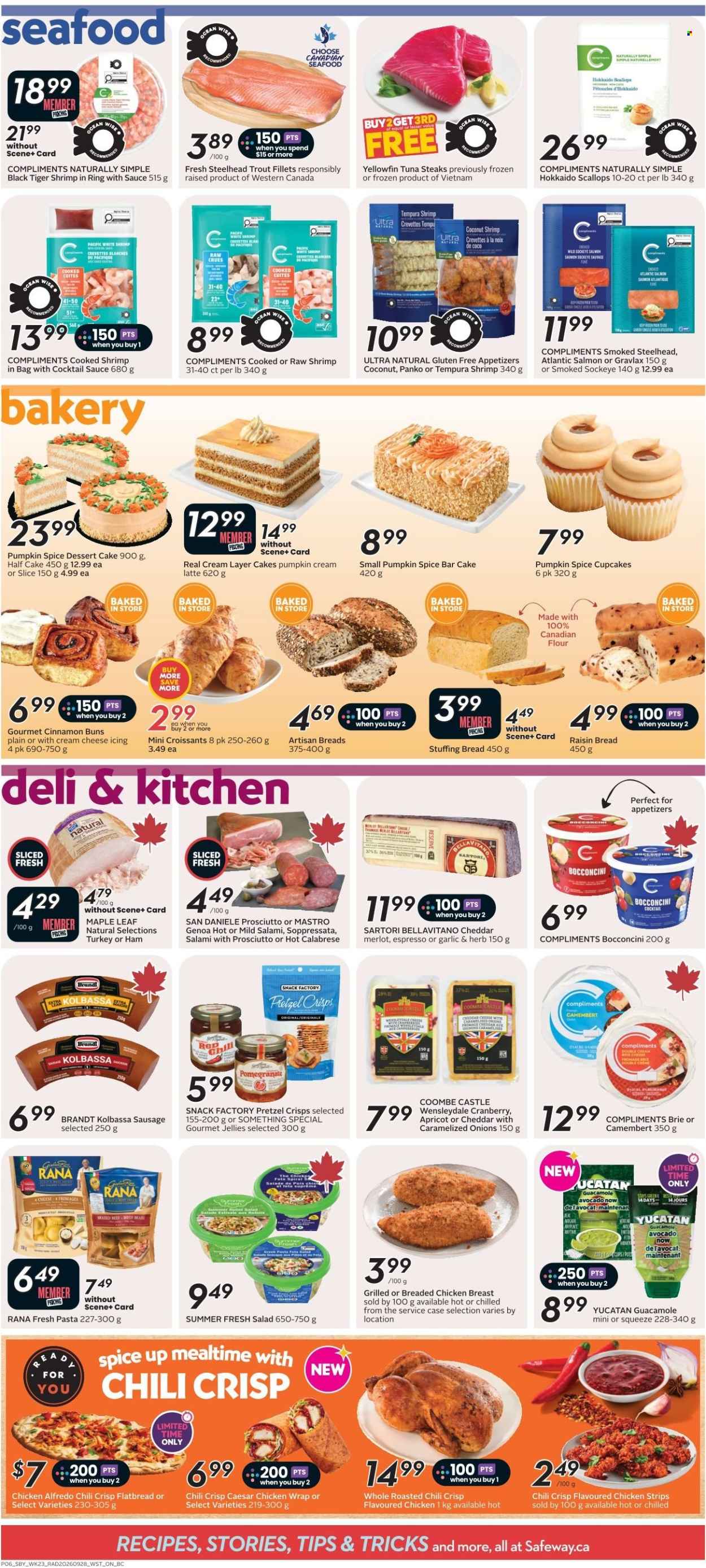 Circulaire Safeway - 01 Octobre 2026 - 07 Octobre 2026. Page 8