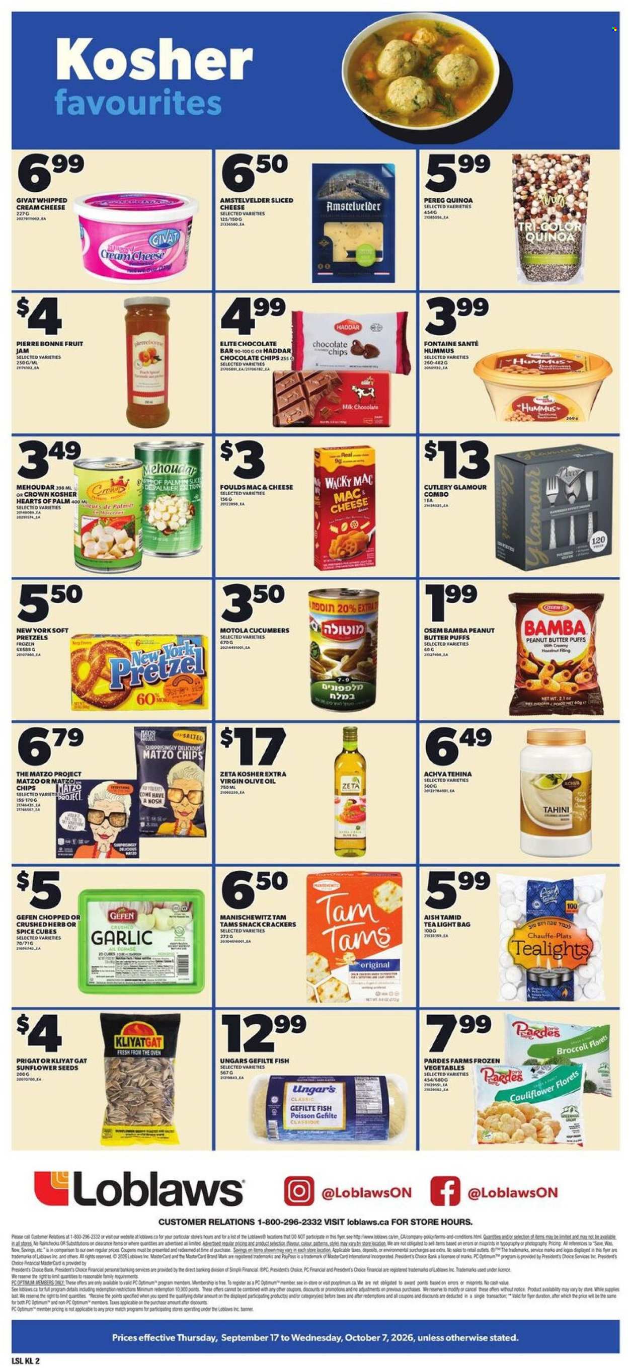Circulaire Loblaws - 17 Septembre 2026 - 07 Octobre 2026. Page 2