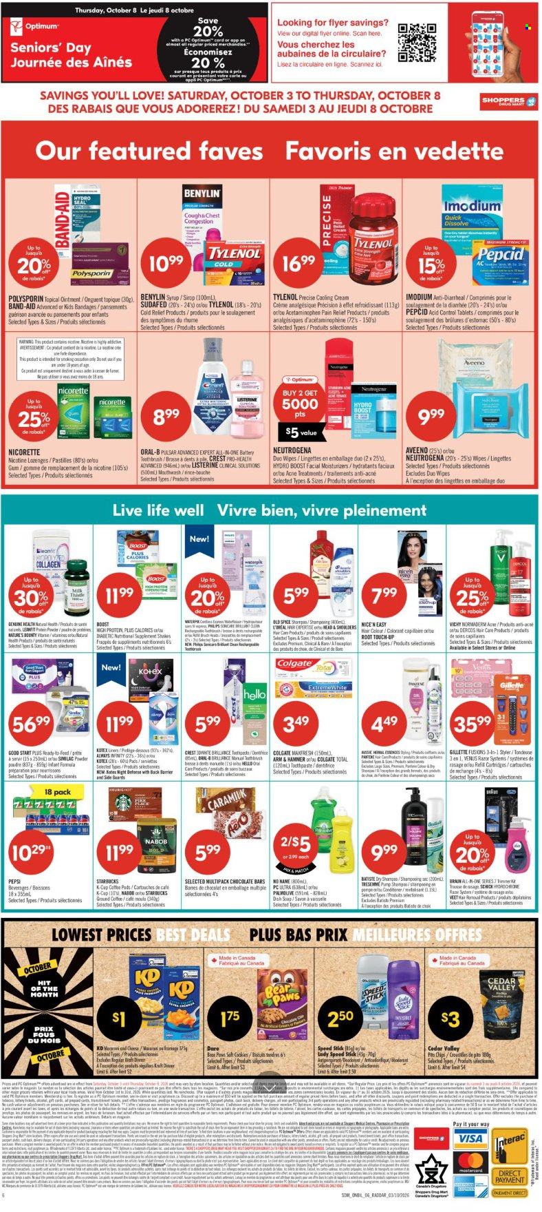 Circulaire Shoppers Drug Mart - 03 Octobre 2026 - 08 Octobre 2026. Page 2