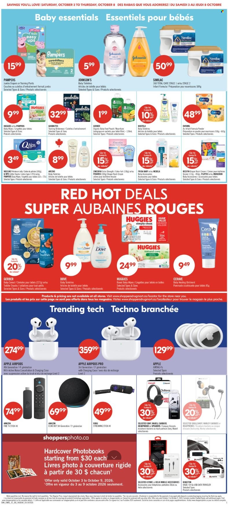 Circulaire Shoppers Drug Mart - 03 Octobre 2026 - 08 Octobre 2026. Page 9